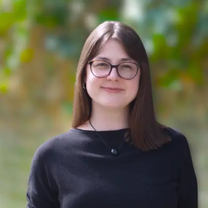 Portraitaufnahme von Rahel Rosenfeld