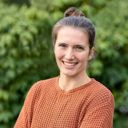 Portraitaufnahme von Lea Frahm