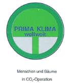 Das alte PRIMAKLIMA-Logo von 1991