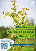 Spendenplakat Sachsen